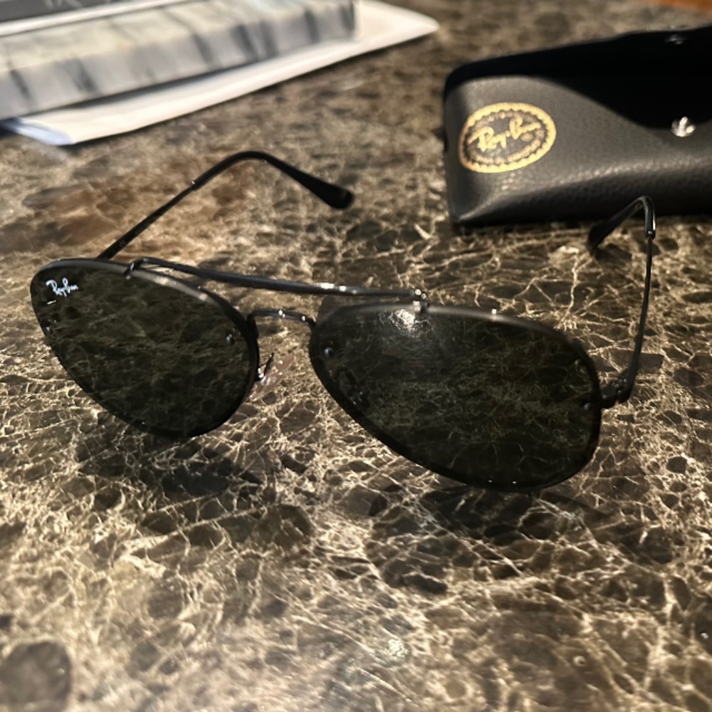 Ray-Ban black sunglasses